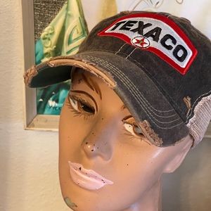 Super Distressed Texaco Ballcap